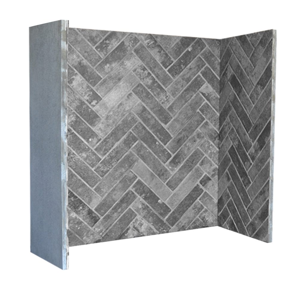 Grey Herringbone Chamber
