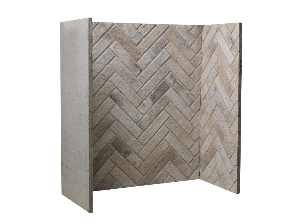 Iced Grey Herringbone Chamber