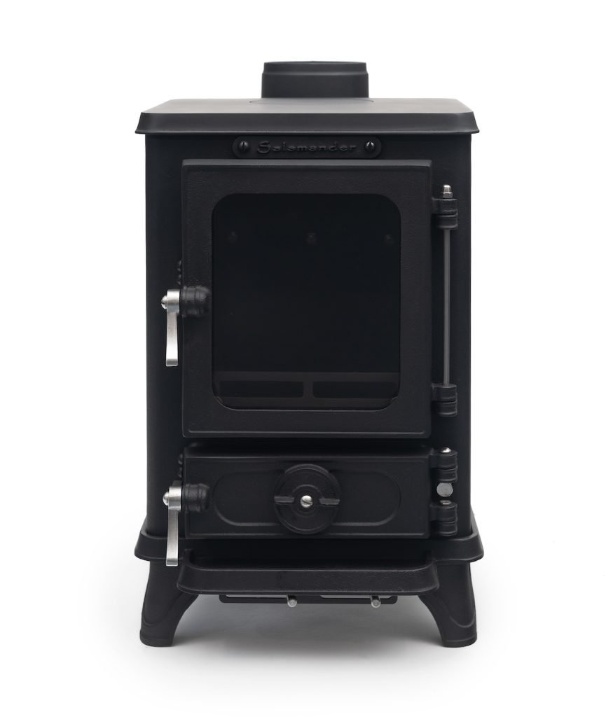 Salamander Stoves - The Hobbit Stove - Eco Design 2022 Approved Small Wood Burning Stove